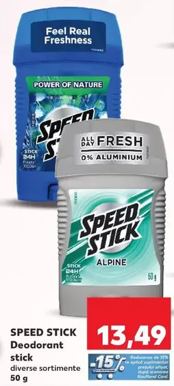 Deodorant stick