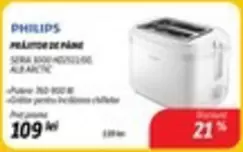 Philips - Prajitor de paine SERIA 5000 HD2582/00 ALBALACTIC