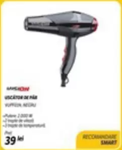 USCĂTOR DE PĂR VUP7220N NEGRU