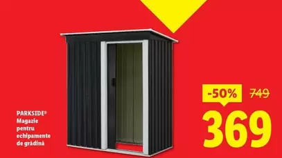 Magazie pentru echipamente de gradini