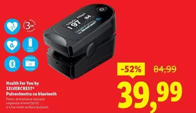 Pulsaximetru cu bluetooth
