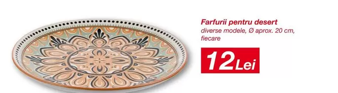Farfurii pentru desert