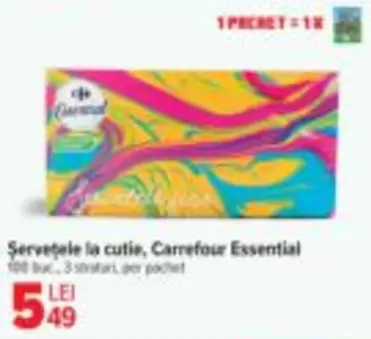 Servetele la cutie