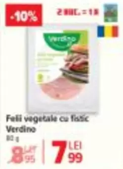 Felii vegetale cu fistic