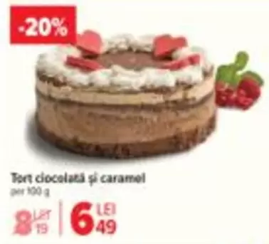 Tort ciocolată și caramel