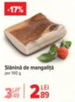 Slănină de mangaliță