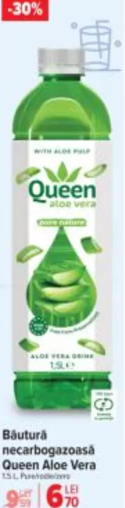 necarbogazoasă Queen Aloe Vera
