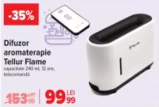 Difuzor aromaterapie Tellur Flame