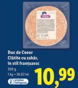 Clătite cu zahăr, în stil franţuzesc