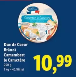 Camembert le Caractère
