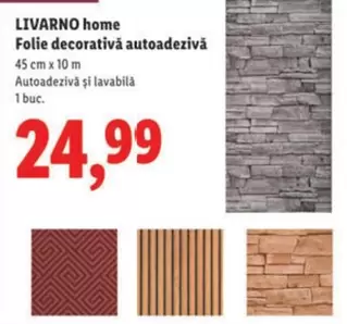 Folie decorativă autoadezivă