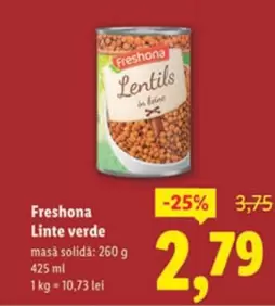 Linte verde