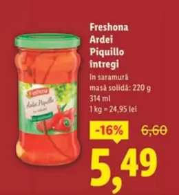 Ardei Piquillo întregi