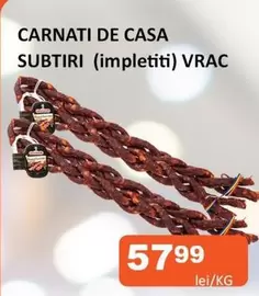 CARNATI DE CASA SUBTIRI (impletiti) VRAC