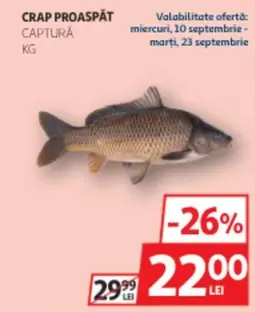 CRAP PROASPĂT