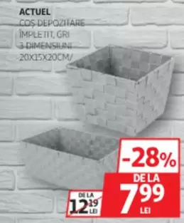 Actuel - COS DEPOZITARE IMPLETIT, GRI
