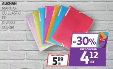 Auchan - MAPA A4 CU ELASTIC