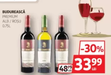 PREMIUM ALB / ROȘU