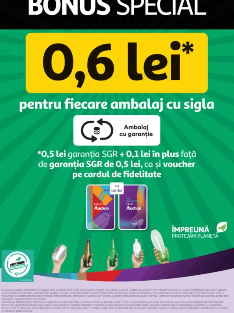 Auchan - Ambalaj cu garantie