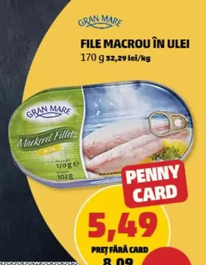 FILE MACROU ÎN ULEI