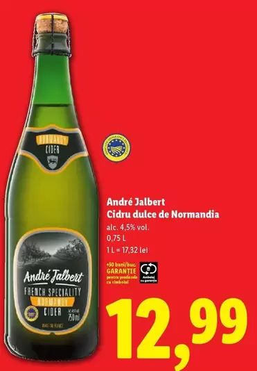 Cidru dulce de Normandia