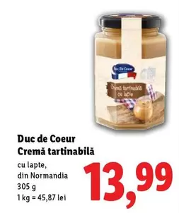 Cremă tartinabilă