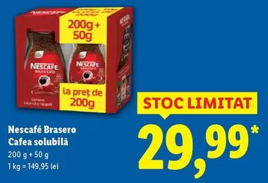Nescafe - Brasero Cafea solubilä