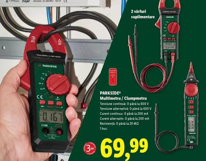 Multimetru/Clampmetru