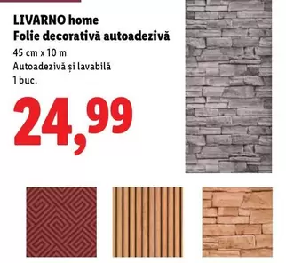 Folie decorativă autoadezivă