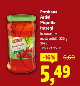 Ardei Piquillo întregi