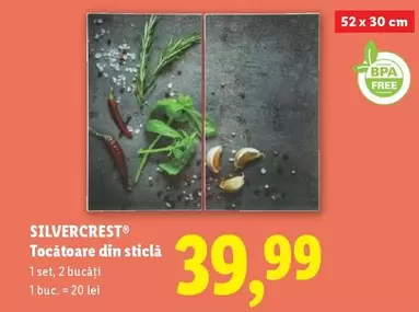 Tocatoare din sticlă