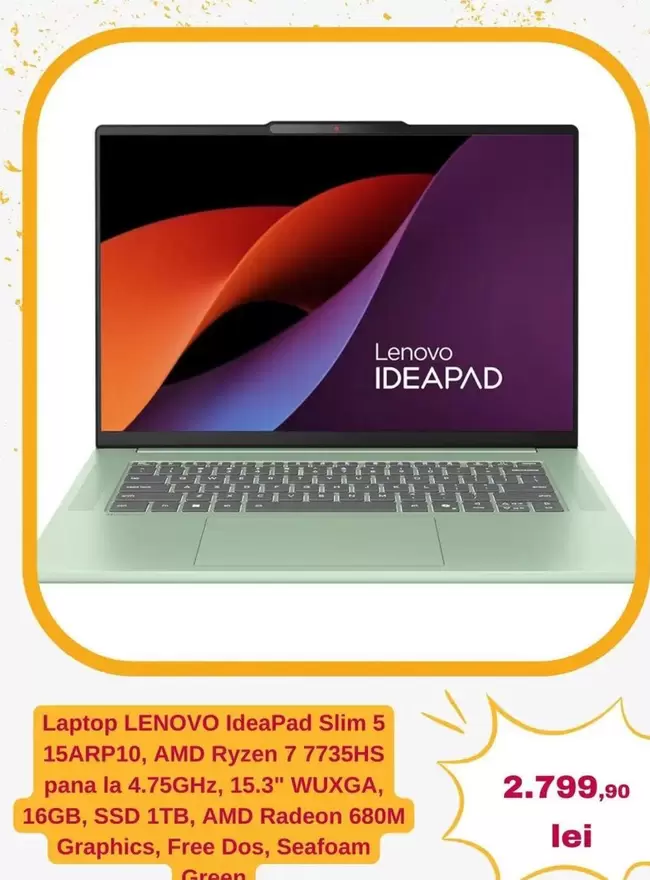 Lenovo - IdeaPad Slim 5 15ARP10