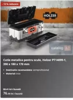 Cutie metalica pentru scule, PT14099-1