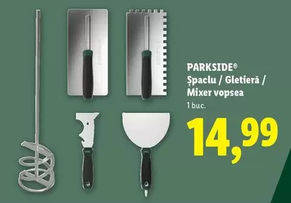 Şpaclu / Gletieră / Mixer vopsea