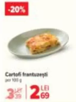 Cartofi franțuzești