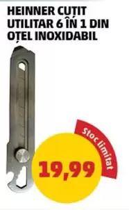 CUTIT UTILITAR 6 ÎN 1 DIN OTEL INOXIDABIL