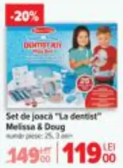 Set de joacă "La dentist"