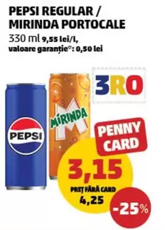Pepsi - REGULAR / PORTOCALE