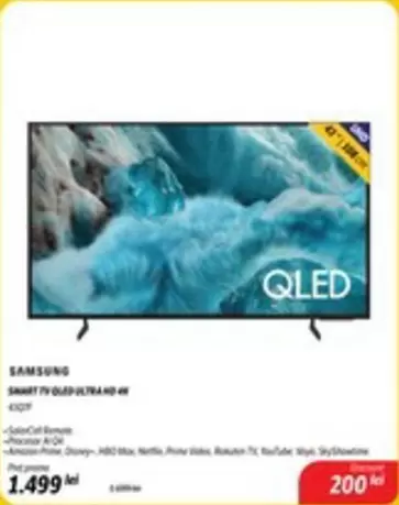 SMART TV QLED ULTRA HD 4K