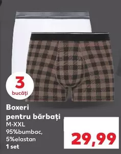 Boxeri pentru bărbați