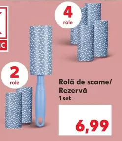 Rolă de scame/ Rezervă