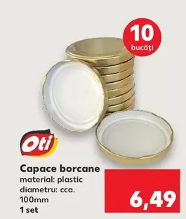 Capace borcane