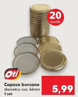 Capace borcane
