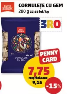 CORNULEȚE CU GEM
