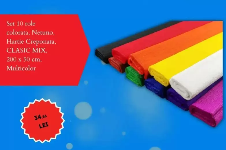 Hartie Creponata CLASIC MIX