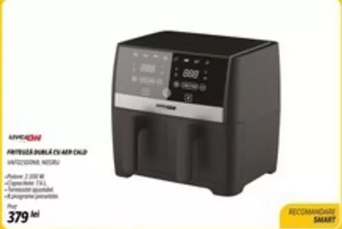FRITEUZĂ DUBLĂ CU AER CALD