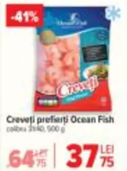 Creveți prefierți Ocean Fish
