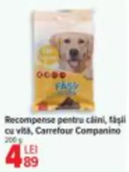 Recompense pentru câini, tăşili cu vită