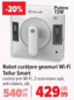 Robot curățare geamuri Wi-Fi Smart