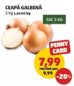 CEAPĂ GALBENĂ